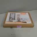 Reinforced Cat Screen Door,Fits Door Opening Size 34''x 81'',Thickened Cat Resistant Mesh Screen Door for Living Room,Kitchen,Bedroom,Cat Proof Screen with Zipper Closure. (Black)