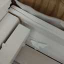 VEVOR Wooden Porch Swing 4.5 ft, Patio Bench Swing for Courtyard & Garden, Upgraded 880 lbs Strong Load Capacity, Heavy Duty Swing Chair Bench with Hanging Chains for Outdoors, White