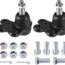 X AUTOHAUX 2pcs Front Left Right Lower Ball Joint No.K5331 for Buick Century LaCrosse Regal Terraza for Chevy Impala Equinox Suspension Lower Ball Joint Kit for Saturn