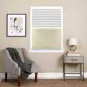 Homydom Window air Conditioner Cover Indoor,ac Covers for Inside Wall Unit 25 x18 x 3.5 inches(L x H x D),White ac Cover,Window ac Covers for Inside.
