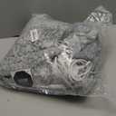 Homemate Heated Blanket Electric Throw - 50"x60" Heating Blanket Throw 1/2/4/6/8 Hours Auto-Off 10 Heat Levels Over-Heat Protection Soft Flannel Sherpa Heater ETL Certification (01 - Light Grey (Striped))