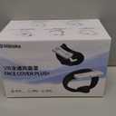 HiBloks Face Cover Pad with Cooling Fan for Meta Quest 3 Accessories, 2Pcs Face Cushion Cover Compatible with Oculus Quest 3 Fan Cooler, Replacement Facial Interface Relieve Lens Fogging (2 Speeds)