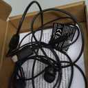 Amazon Basics Wired Earbuds with Microphone, in-Ear Headphones, USB-C, 4.2 ft Cable, S/M/L Ear Tips, Black