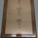 7x11 Wood Frame Brown, Natural Wooden 11x7in Picture Frames, Modern Golden 7 x 11inch Gallery Photo Pic Frame with HD Plexiglass, Horizontal Vertical Wall Mounting Tabletop Display 1Pcs