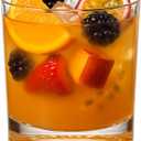 6 2/3 oz Old Fashioned Whiskey Glasses Set, Set of 6 Heavy Base Rocks Glasses for Cocktails, Cognac, Bourbon, Bar Drinking Glass |Dishwasher Safe