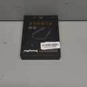 RoomyRoc Bluetooth Headphones, Wireless Neckband Headset Evoking Siri & Bixby with Retractable Earbuds, Sports Sweat-Proof Noise Cancelling Foldable Stereo Earphones with Mic (Black)