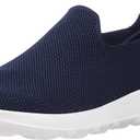 Skechers Men's Go Walk Max Athletic Air Mesh Slip On Walking Shoes (9.5, Navy)