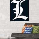 Death Note - L Symbol Wall Poster, 34L x 22.4W, Premium Unframed Version