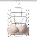 Magicool Cami Hanger 2 Pack Space Saving Hangers Closet Organizer for Tank Top, Cami, Bra, Pajamas, Strappy Dress,Bathing Suit