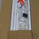 LANGXUN Meatl Table Balloon Arch Kit, Adjustable 16''-56'' Tall 29"-98" Length Table Stand, For Birthday Party Wedding & Graduation Decorations, Christmas Decort Baby Shower Party Supplies (Black)