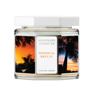 SCENTWORX TROPICAL BREEZE 3-WICK CANDLE
14.5 oz