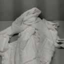 Cotton Terry Robes for Women and Men, Terry Shawl Collar Bathrobe, ONE SIZE - UNISEX Men & Women Spa Robe (White)