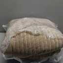 Geniospin Fleece King Size Comforter Set, Soft Fuzzy Fleece King Bedding Set, 3-Pieces Taupe Comforter Set for All Season, Warm Fluffy Comforter with 2 Pillow Cases