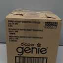 Diaper Genie Essentials Round Refill Pack of 4 | Holds Up to 1280 Newborn Diapers | Features Unscented Continuous Film | Compatible with Diaper Genie Complete and Expressions Pails