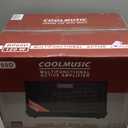 Coolmusic 120W Professional Acoustic Guitar Amp with Bluetooth | 7 Inputs, Studio-Grade Reverb/Chorus/Delay, 2-Band EQ 