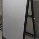 A Frame Sidewalk Sign 24x36 inches Sandwich Board Signs Outdoor Heavy Duty Double-Sided, Including 2 Corrugated Boards 2 Anti-Glare for Business Indoor Outdoor (1 PACK)