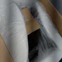 COLAMY Upholstered Dining Chairs Set of 2, Modern Fabric Dining Room Kitchen Side Chair with Padded Seat and Wood Legs for Restaurant/Cafe, Beige