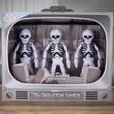 Disney100 Years of Wonder Walt Disney Presents Silly Symphonies Skeleton Dance Collectible Plush Stuffed Doll, Kids Toys for Ages 5 Up, 