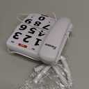 Landline Phones for Seniors, Adjustability Features, One-Touch Dialling,Big Button Phone for Seniors, Hard of Hearing Retro Telephone Corded Phones, with Handsfree Function (EX-LD-265)