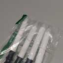 Window Candles with Dusk to Dawn Light Sensor, Battery Operated Candlesticks Long-Lasting 20+ Days, Flameless Taper Candles Flickering with Black Holders for Christmas Windows (4 Pack, 9 inch)