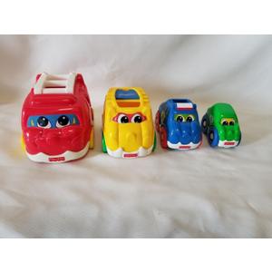 Fisher Price Stacking Cars Toys, Transport, Set of 5  