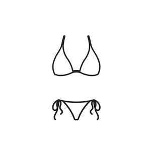 Two piece swimsuit for women XL
