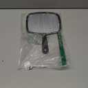 PROTECLE Hand Mirror, 10.3" L x 7.4" W Salon Barber Hairdressing Handheld Mirror with Handle, Square Black