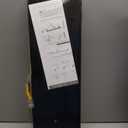 BAYKA Floating Shelves for Wall, 22.5" Wall Mounted Rustic Wood Shelves for Bathroom, Bedroom, Living Room, Kitchen, Office, Hanging Shelf for Books/Storage/Room Decor Capacity (Black, Set of 2)