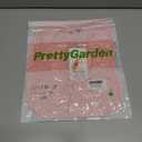 PRETTYGARDEN Womens 2025 Summer Casual Short Sleeve Dresses A Line Bow Tie Front Babydoll Loose Cute Mini Dress with Pockets (S)