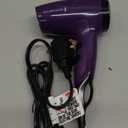 Remington Ionic Compact Hair Dryer, Travel Size, 1875 Watts, 3 Heat and 2 Speed Settings (Purple)