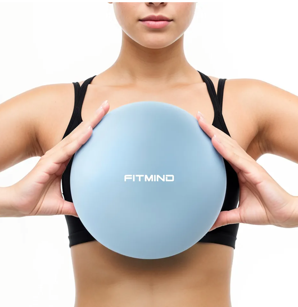 Pilates Ball - 10 Inch Core Ball for Yoga, Stability, Fitness, Ab & Core Workout, Physical Therapy