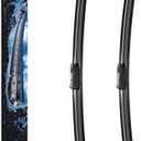 BOSCH 3397007586 AeroTwin OE Replacement Wiper Blades Driver & Passenger Side - Set of 2 (27" & 20") Top Lock 16mm