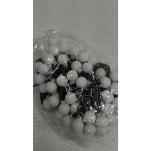 White Cloudy Christmas Lights 10ft