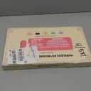 Wireless Keyboard and Mouse Combo, Cute Full-Size Typewriter-Style Keyboard, Retro Round Keycaps, Phone/Tablet Holder, 3-Level DPI Mouse, 2.4GHz Cordless for Mac Windows PC Laptop, Trueque CK13, Rose