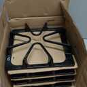 Upgraded W10447925 Burner Grate Replacement for Whirlpool Stove Parts 8.3x8.8 IN Gas Stove Grate Kenmore Maytag Gas Range Parts Amana Inglis Kirkland Cooktop Stove Top Grates Rack Set 4Pcs