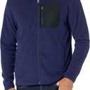 Amazon Essentials Men's Full-Zip Fleece Jacket ( Big & Tall) Size XL, XL, L (3Pack)