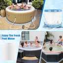 Type VI Hot Tub Filters Cartridge, 16 Pack Spa Filters Swimming Pool Pump Filter Compatible with Best-wayy, Efficient Filtration & Keep The Water Clean