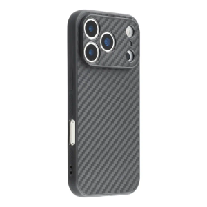 For iPhone 17 Pro Max Case Flexible TPU Carbon Fiber Texture Shockproof Phone Cover