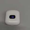 Wireless Earbuds Bluetooth 5.3 Headphones, 40Hrs Playback Stereo Ear Buds with LED Display Charging Case IPX7 Waterproof in-Ear Earphones with Mic for Phone Tablet Laptop Sports, White