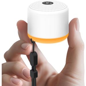 Soothing Sounds White Noise Machine Portable Sleep Machines with 30 Relaxing Sounds 12 Color Options 5 Adjustable Brightness 32 Volume Levels 4 Timer for Baby and Adult Perfect for Home Travel Office