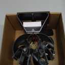 VODA Wood Stove Fan Heat Powered Fireplace Fans Non Electric, Heat Activated Thermal Fan for Wood Burning Stove/Log Burner, Stove Accessories Thermometer