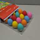 CUTE STONE 24 Pack Filled Easter Eggs with Dinosaurs and Animals, Easter Basket Stuffers Easter Party Favors for Kids