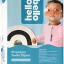 Hello Bello Premium Swim Diapers I Affordable and Eco-Friendly Disposable Swim Dipes for Babies and Kids I Size Medium