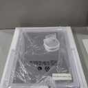 HIEEY Lighted Makeup Mirror, Hollywood Vanity Mirror with Lights, Three Color Lighting Modes, and 5X Magnification Mirror, Smart Touch Control, 360Rotation (17.3in,White,Gift Box)