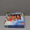 LEGO City Red Double-Decker Sightseeing Bus Toy Vehicle Set, Birthday Gift for 7 Year Olds, for Kids, Double-Decker London Bus Toy, 5 Characters Including a Baby and Stroller, 60407