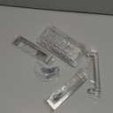 Ravinte 3 Pack Brushed Nickel Kitchen Cabinet Handles 5 Inch Cabinet Pulls Square Kitchen Hardware for Cabinet Drawer Pulls Drawer Handles Come with Screwdriver