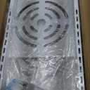 Pots and Pans Organizer, Heavy Duty Pot Racks, 7 Tiers Adjustable Pot Holder Kitchen Cabinet Organizer for Pots, Pans and Lids With 3 DIY Methods, White