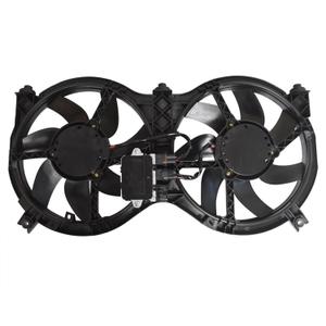 GXYWADY Dual Radiator Fan with Control Module Replacement for NI3115149 X35621586 Replacement for JX35 2013 Replacement for QX60 2014-2019 Replacement for Pathfinder 2013-2017