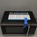 Avanti Microwave Oven 700-Watts Compact with 6 Pre Cooking Settings, Speed Defrost, Electronic Control Panel and Glass Turntable, 0.7-Cu.Ft., Metallic