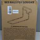 Bed Rails for Elderly Adults Safety, Adjustable Bed Rail for Elderly, Bed Assist Rail for Senior with 2 Bag, Fit Most Bed, Supports 300 lbs, Tool-Free, Help Get in & Out of Bed